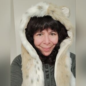 Pottery Barn Teen Cat Ear Hooded Scarf